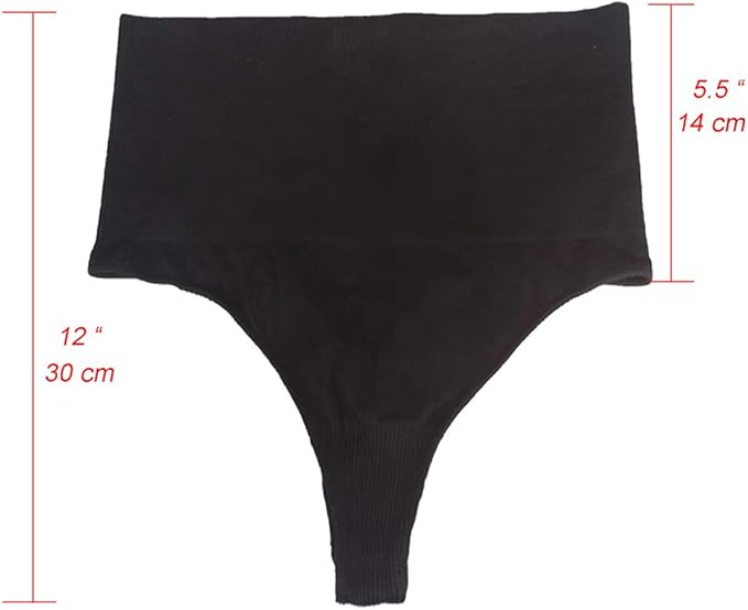 Women’s Slimming Thong Shapewear – High Waist Seamless Tummy Control Panty Shaper - Image 8